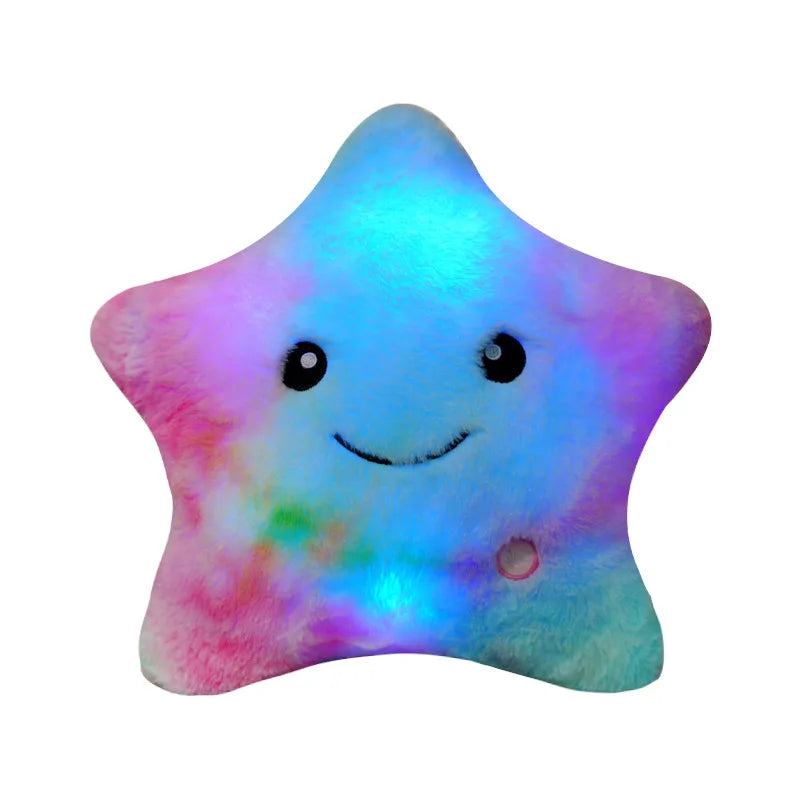 Glowing Star Pillow